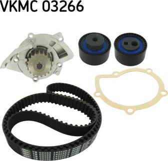 SKF VKMC 03266 - Ūdenssūknis + Zobsiksnas komplekts onlydrive.pro