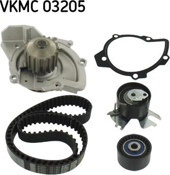 SKF VKMC 03205 - Water Pump & Timing Belt Set onlydrive.pro
