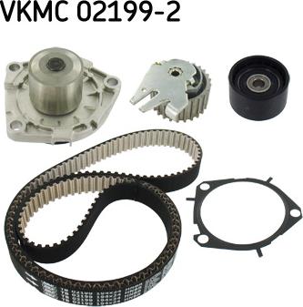 SKF VKMC 02199-2 - Water Pump & Timing Belt Set onlydrive.pro