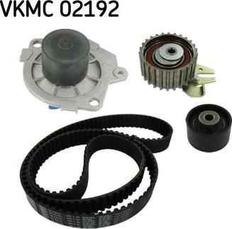 SKF VKMC 02192 - Veepump + hammasrihmakomplekt onlydrive.pro