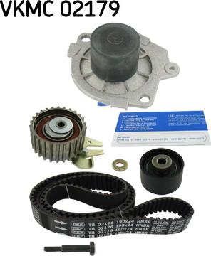 SKF VKMC 02179 - Veepump + hammasrihmakomplekt onlydrive.pro