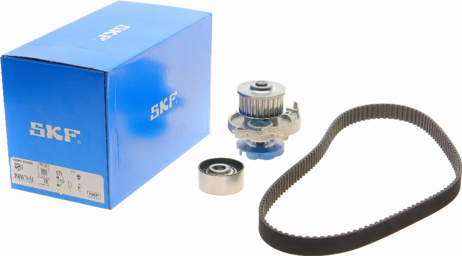 SKF VKMC 02206 - Водяной насос + комплект зубчатого ремня ГРМ onlydrive.pro