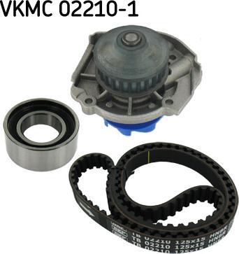 SKF VKMC 02210-1 - Vesipumppu + jakohihnasarja onlydrive.pro