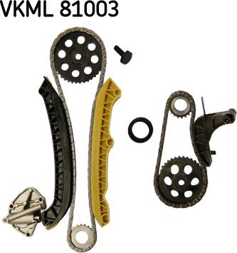 SKF VKML 81003 - Mootori keti komplekt onlydrive.pro