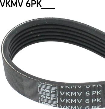 SKF VKMV 6PK1980 - V-Ribbed Belt onlydrive.pro
