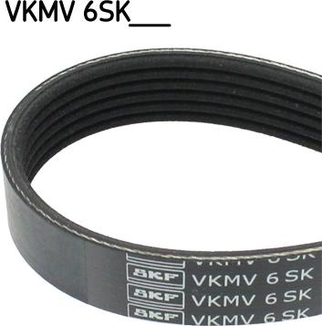 SKF VKMV 6SK1090 - V-Ribbed Belt onlydrive.pro