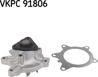 SKF VKPC 91806 - Water Pump onlydrive.pro