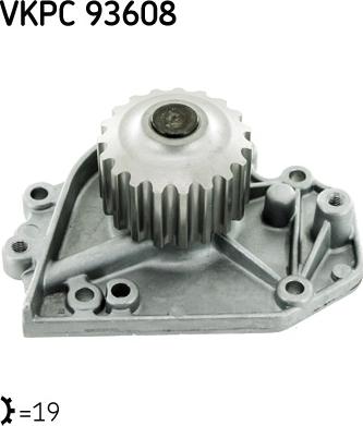 SKF VKPC 93608 - Water Pump onlydrive.pro