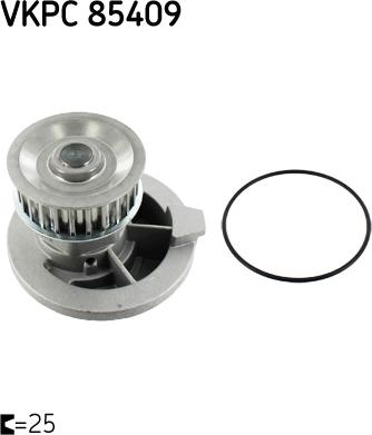 SKF VKPC 85409 - Водяной насос onlydrive.pro