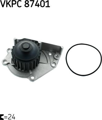 SKF VKPC 87401 - Water Pump onlydrive.pro