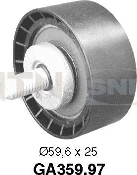 SNR GA359.97 - Ohjainrulla, moniurahihna onlydrive.pro