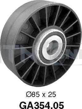 SNR GA354.05 - Ohjainrulla, moniurahihna onlydrive.pro