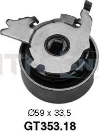 SNR GT353.18 - Tensioner Pulley, timing belt onlydrive.pro