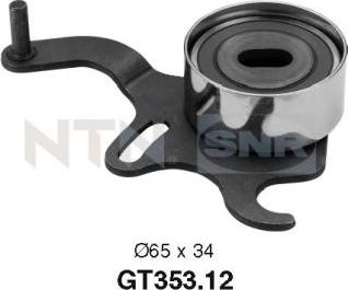 SNR GT353.12 - Tensioner Pulley, timing belt onlydrive.pro