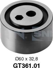 SNR GT361.01 - Tensioner Pulley, timing belt onlydrive.pro