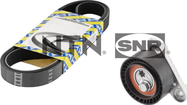 SNR KA857.38 - V-Ribbed Belt Set onlydrive.pro