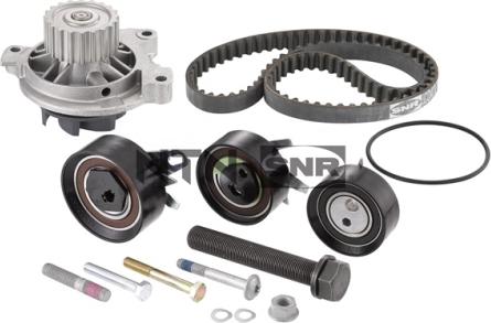 SNR KDP457.380 - Water Pump & Timing Belt Set onlydrive.pro