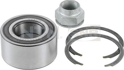 SNR R153.55 - Bearing Kit, wheel hub onlydrive.pro