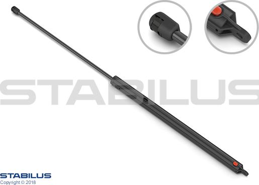 STABILUS 529393 - Gas Spring, bonnet onlydrive.pro