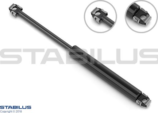 STABILUS 2334BC - Dujinė spyruoklė, gaubtas onlydrive.pro