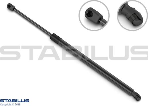 STABILUS 630499 - Dujinė spyruoklė, bagažinė onlydrive.pro