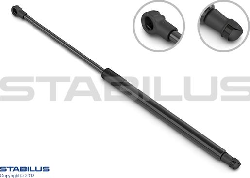 STABILUS 4013WV - Gāzes atspere, Bagāžas / Kravas nodalījuma vāks onlydrive.pro