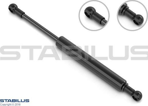 STABILUS 5768ZF - Dujinė spyruoklė, bagažinė onlydrive.pro