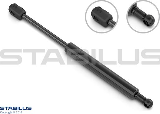 STABILUS 024263 - Dujinė spyruoklė, bagažinė onlydrive.pro