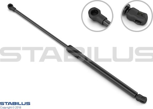 STABILUS 8413HV - Gāzes atspere, Bagāžas / Kravas nodalījuma vāks onlydrive.pro