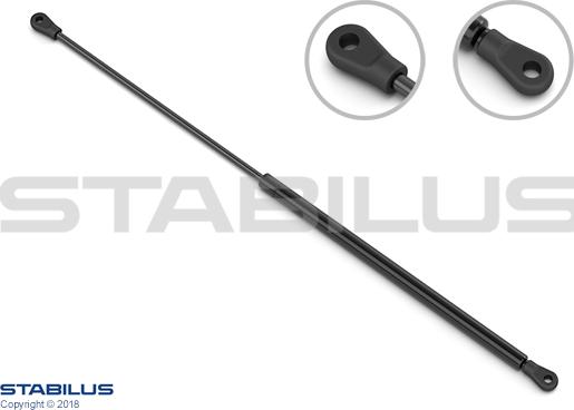 STABILUS 024339 - Газовая пружина, капот onlydrive.pro