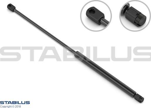 STABILUS 820014 - Gas Spring, rear windscreen onlydrive.pro