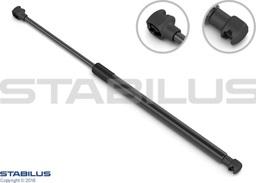 STABILUS 738545 - Dujinė spyruoklė, bagažinė onlydrive.pro