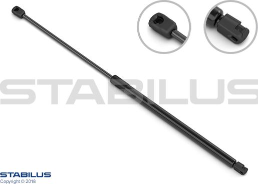 STABILUS 451737 - Gāzes atspere, Motora pārsegs onlydrive.pro