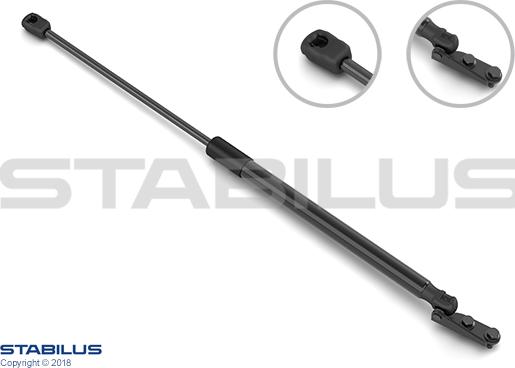 STABILUS 761955 - Dujinė spyruoklė, bagažinė onlydrive.pro