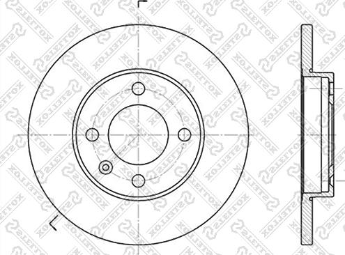 Maxgear 19-0681 - Brake Disc onlydrive.pro