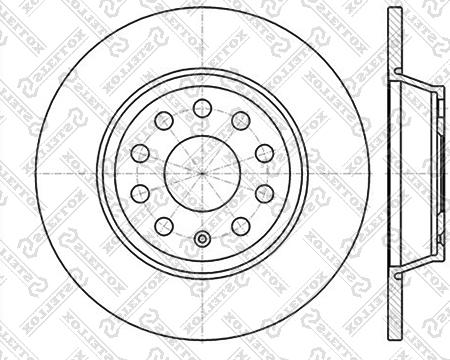 Blue Print ADC44382 - Brake Disc onlydrive.pro