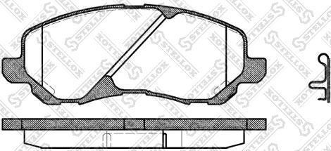 Ferodo FSL1621 - Brake Pad Set, disc brake onlydrive.pro