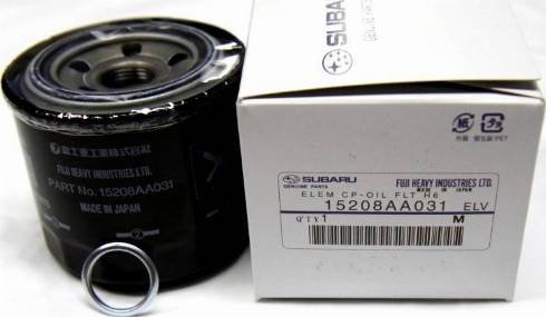 Subaru 15208AA031 - Oil Filter onlydrive.pro