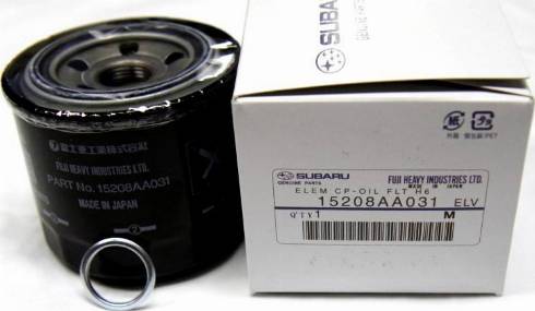 Subaru 15208AA031 - Õlifilter onlydrive.pro