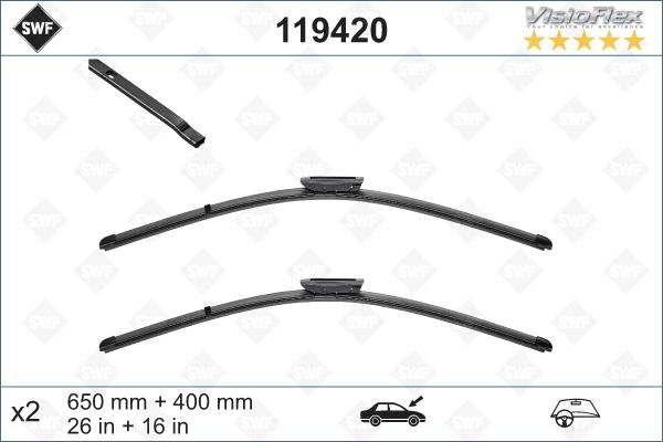 SWF 119420 - Wiper Blade onlydrive.pro