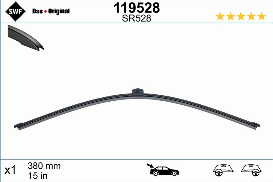 SWF 119528 - Wiper Blade onlydrive.pro