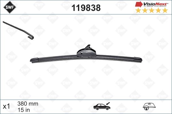 SWF 119838 - Wiper Blade onlydrive.pro