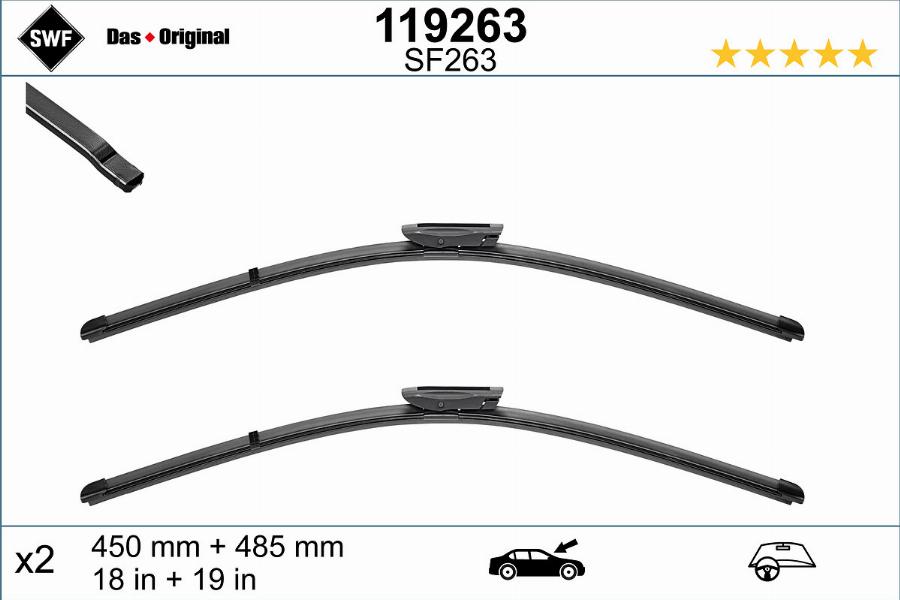 SWF 119263 - Wiper Blade onlydrive.pro