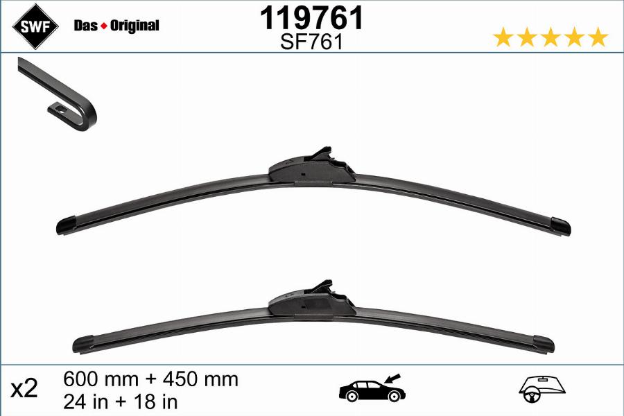 SWF 119761 - Wiper Blade onlydrive.pro