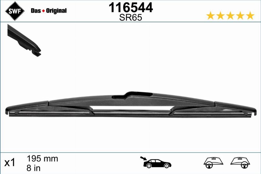 SWF 116544 - Wiper Blade onlydrive.pro