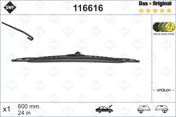 SWF 116616 - Wiper Blade onlydrive.pro