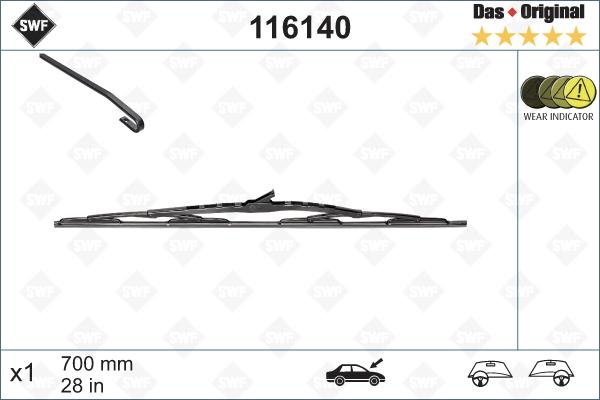 SWF 116140 - Wiper Blade onlydrive.pro