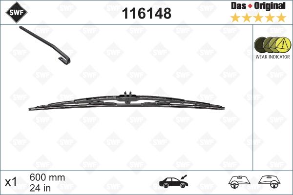 SWF 116148 - Wiper Blade onlydrive.pro