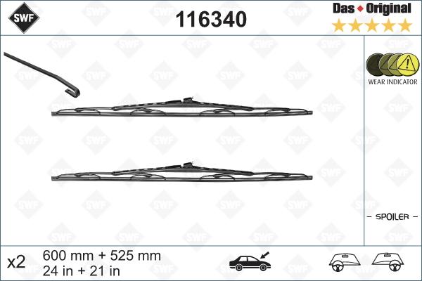 SWF 116340 - Wiper Blade onlydrive.pro