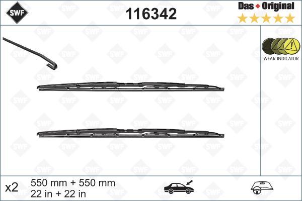 SWF 116342 - Wiper Blade onlydrive.pro